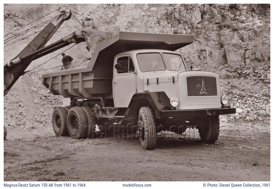 Magirus-Deutz Saturn 150 AK from 1961 to 1964 Photo 1961