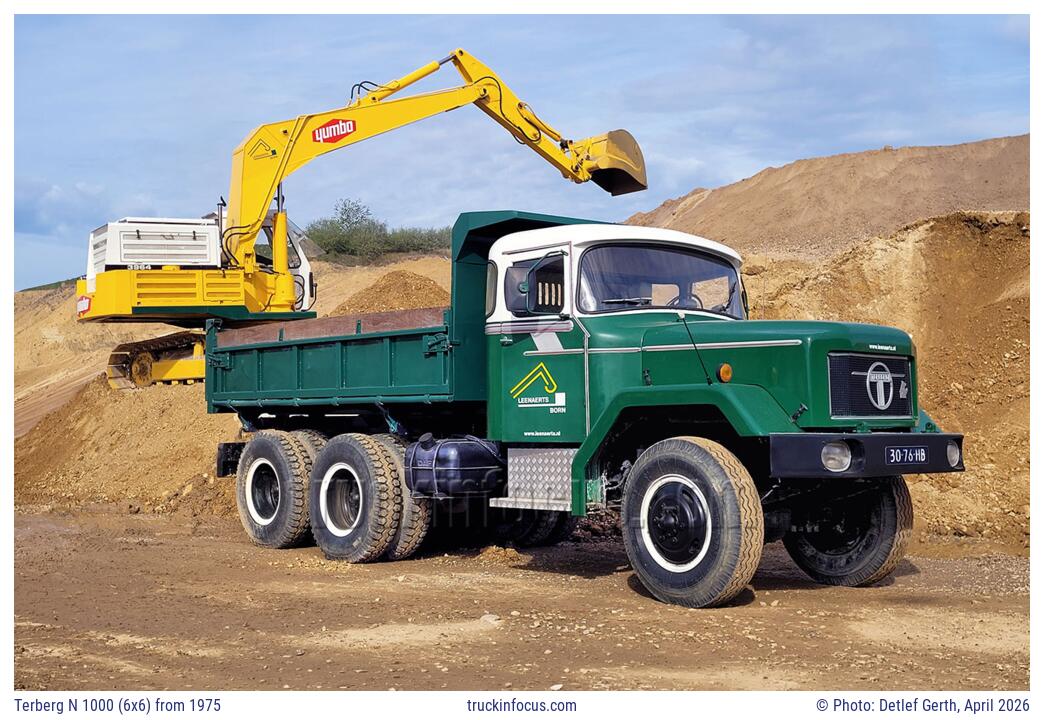 Terberg N 1000 (6x6) from 1975 Photo April 2026