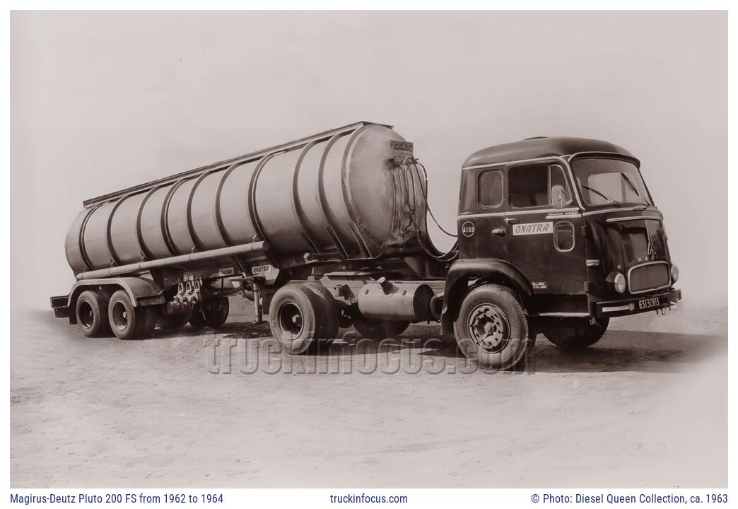 Magirus-Deutz Pluto 200 FS from 1962 to 1964 Photo ca. 1963