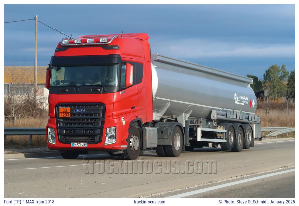 Ford (TR) F-MAX from 2018 Photo January 2025