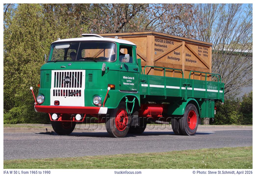 IFA W 50 L from 1965 to 1990 Photo April 2026