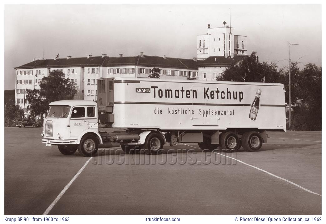 Krupp SF 901 from 1960 to 1963 Photo ca. 1962
