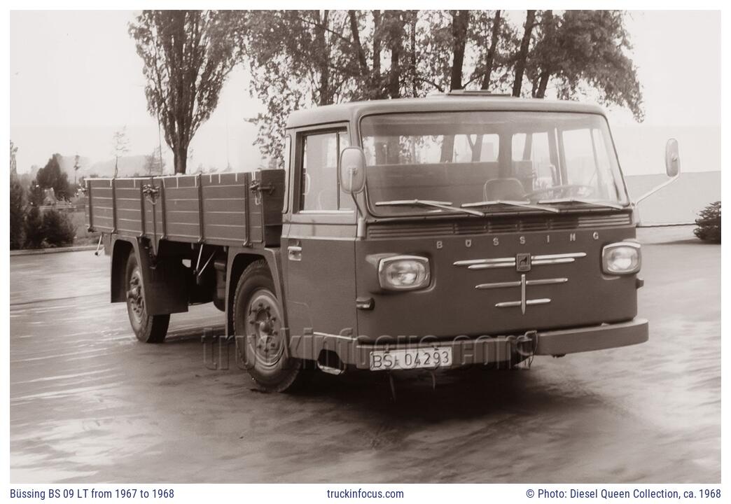 Büssing BS 09 LT from 1967 to 1968 Photo ca. 1968