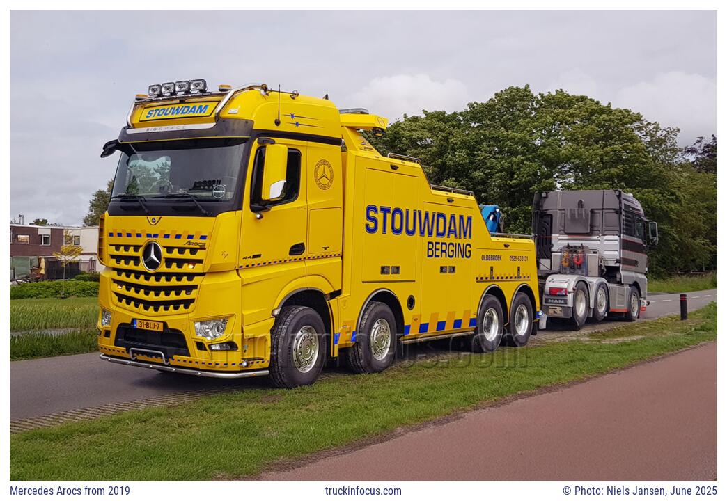 Mercedes Arocs from 2019 Photo June 2025