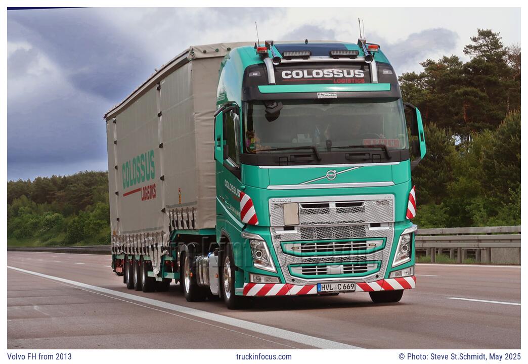 Volvo FH from 2013 Photo May 2025