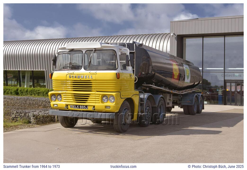 Scammell Trunker from 1964 to 1973 Photo June 2025