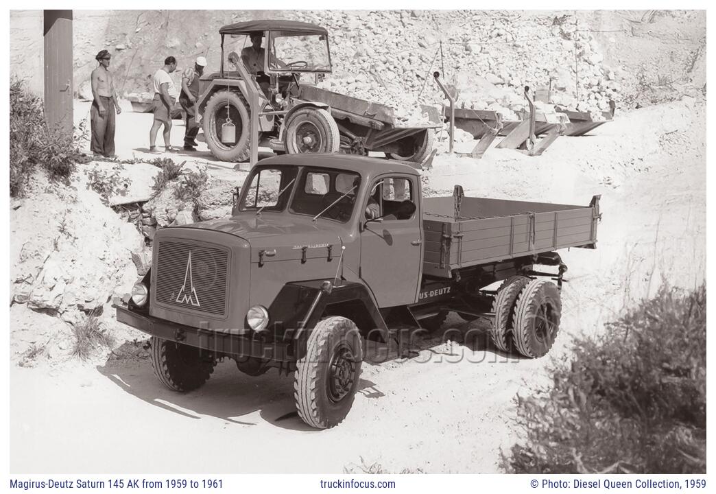 Magirus-Deutz Saturn 145 AK from 1959 to 1961 Photo 1959