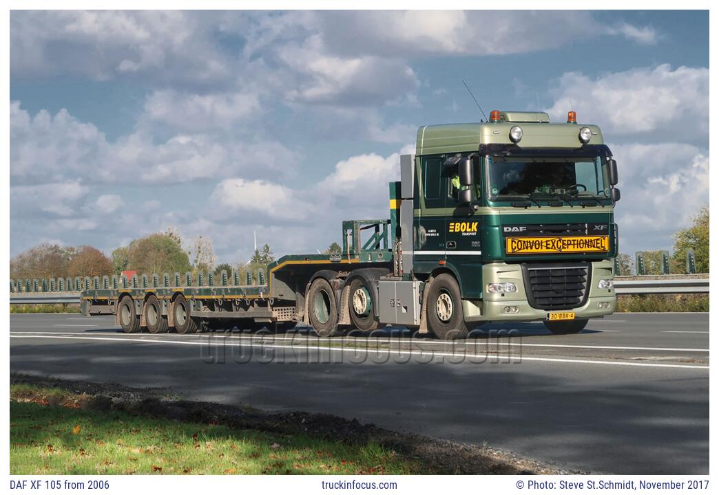 DAF XF 105 from 2006 Photo November 2017
