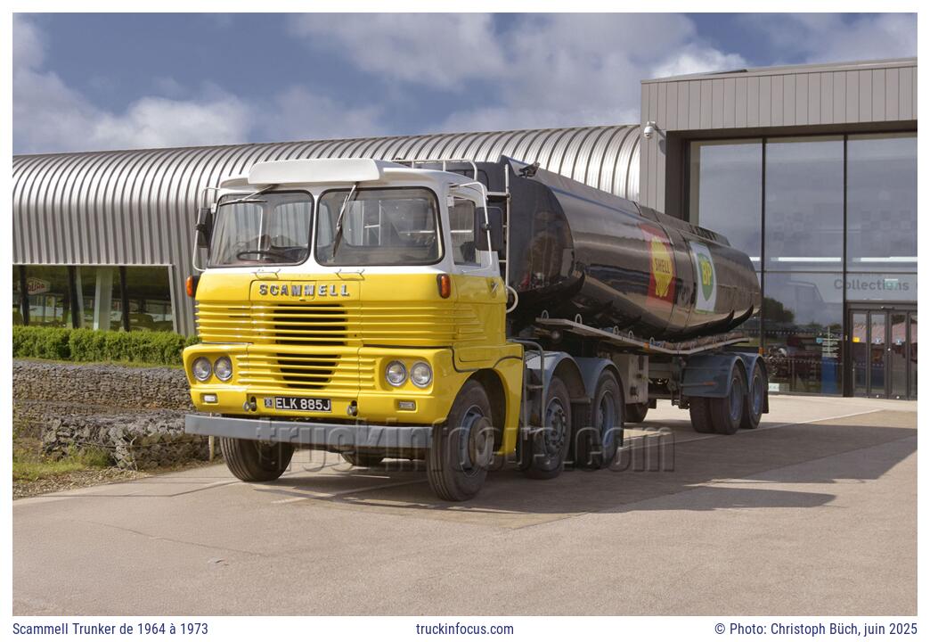 Scammell Trunker de 1964 à 1973 Photo juin 2025