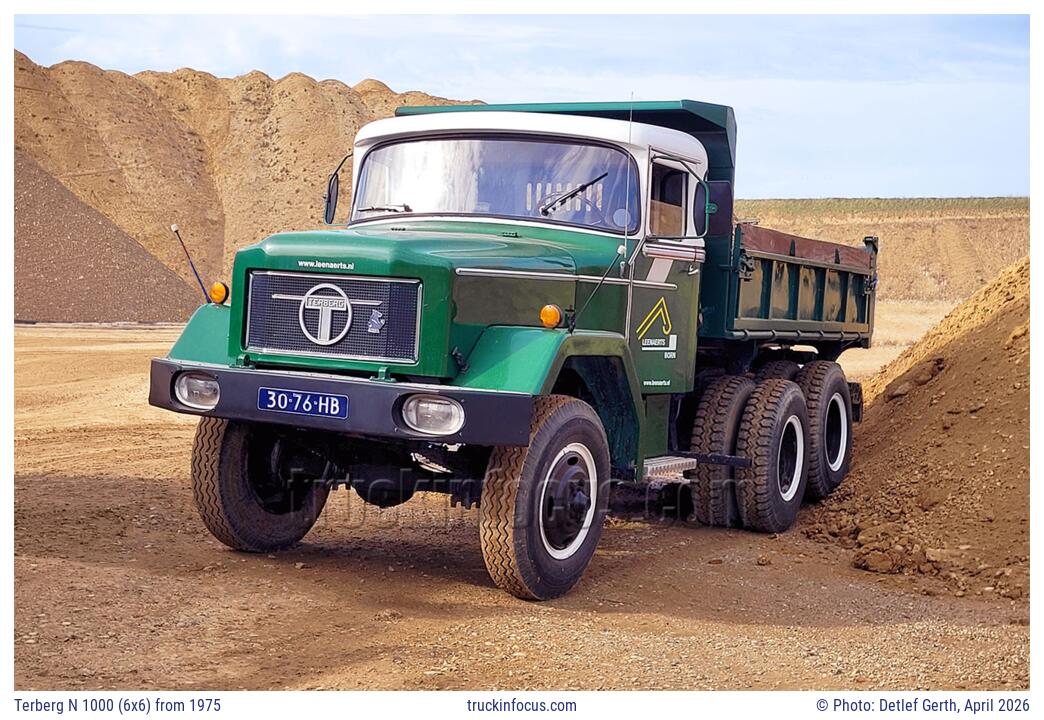 Terberg N 1000 (6x6) from 1975 Photo April 2026