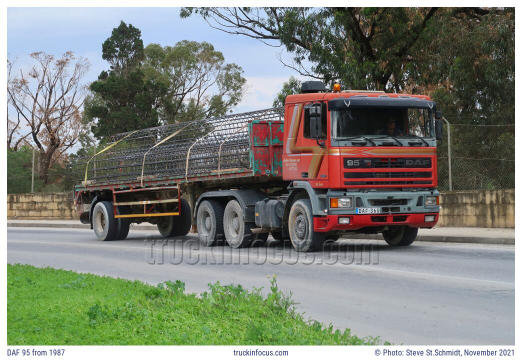 DAF 95 from 1987 Photo November 2021