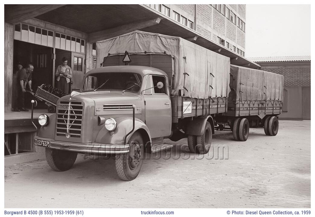 Borgward B 4500 (B 555) 1953-1959 (61) Photo ca. 1959
