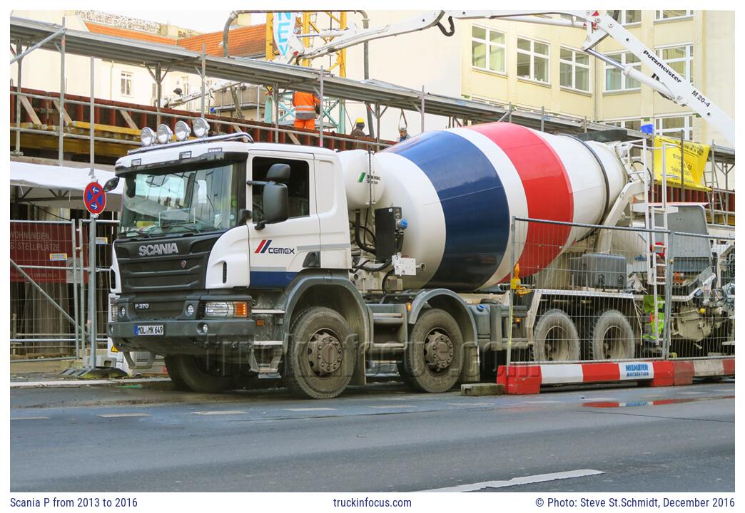 Scania P from 2013 to 2016 Photo December 2016