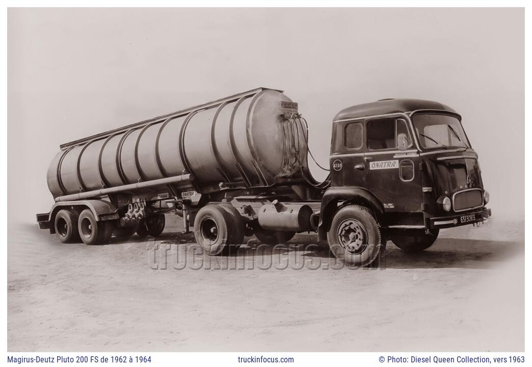 Magirus-Deutz Pluto 200 FS de 1962 à 1964 Photo vers 1963