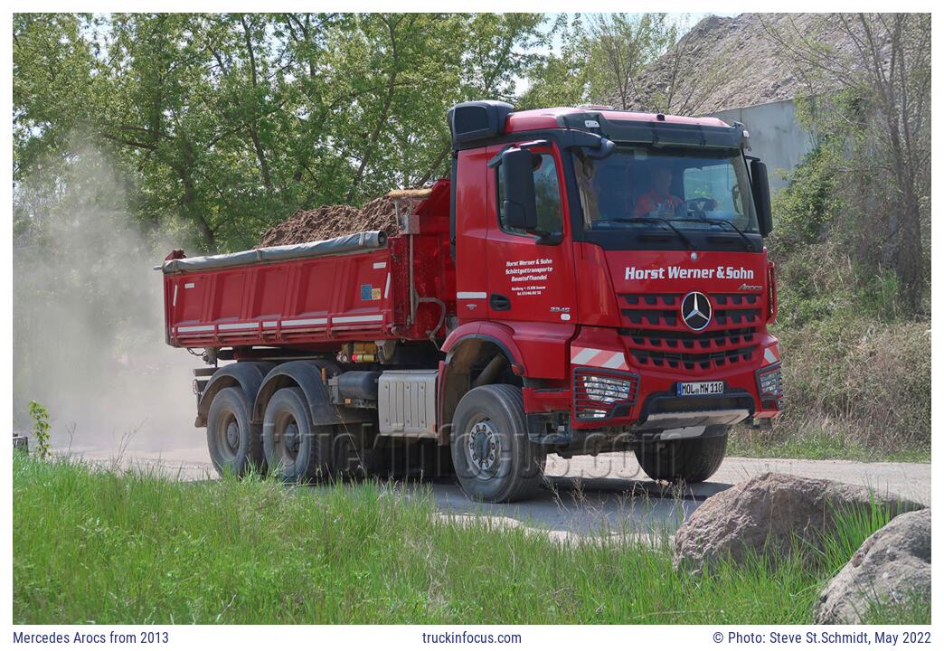 Mercedes Arocs from 2013 Photo May 2022