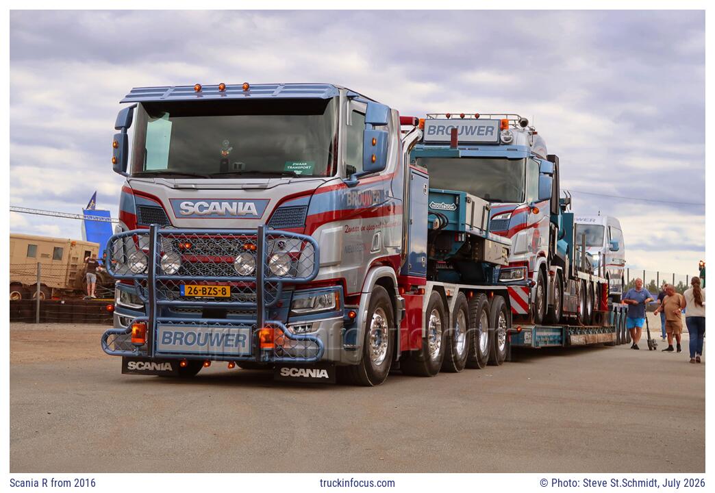 Scania R from 2016 Photo July 2026