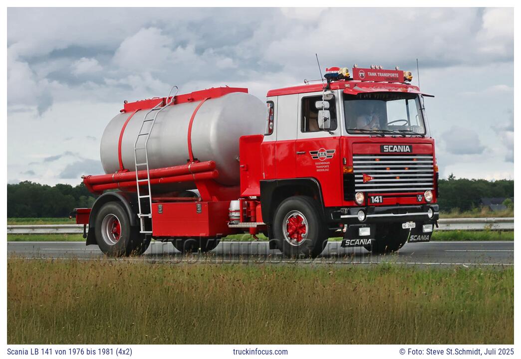 Scania LB 141 von 1976 bis 1981 (4x2) Foto Juli 2025