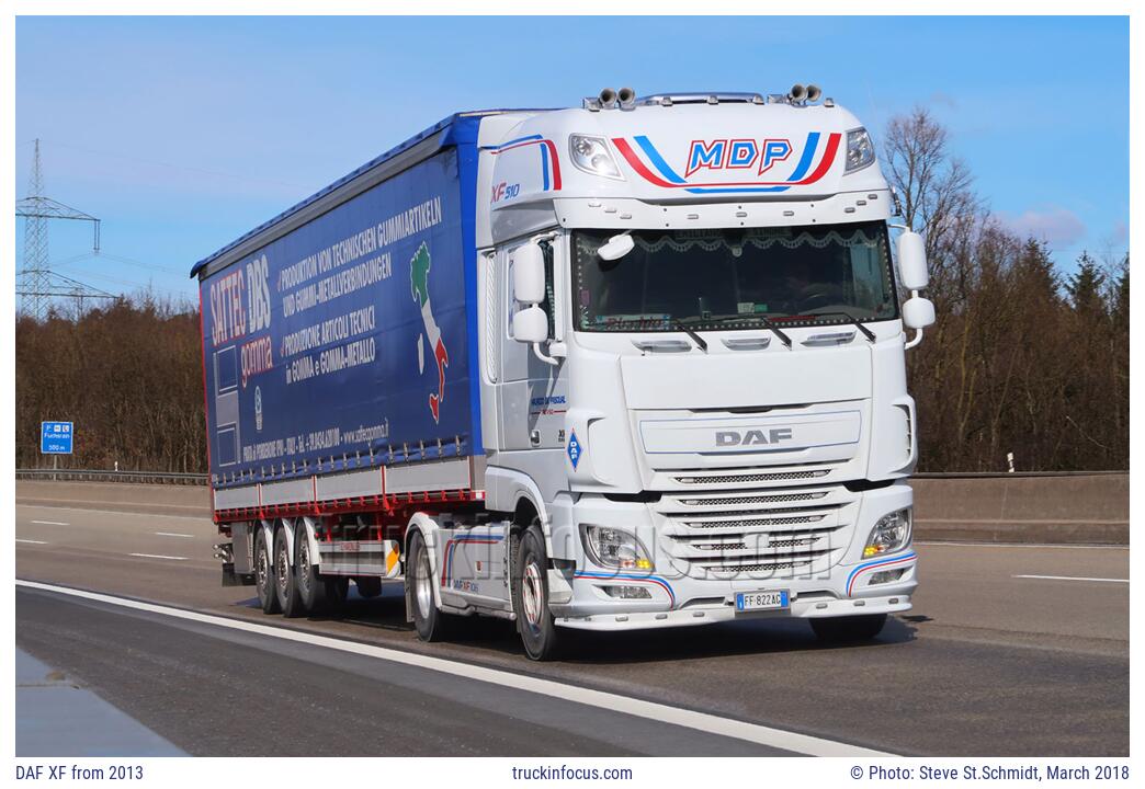 DAF XF from 2013 Photo March 2018