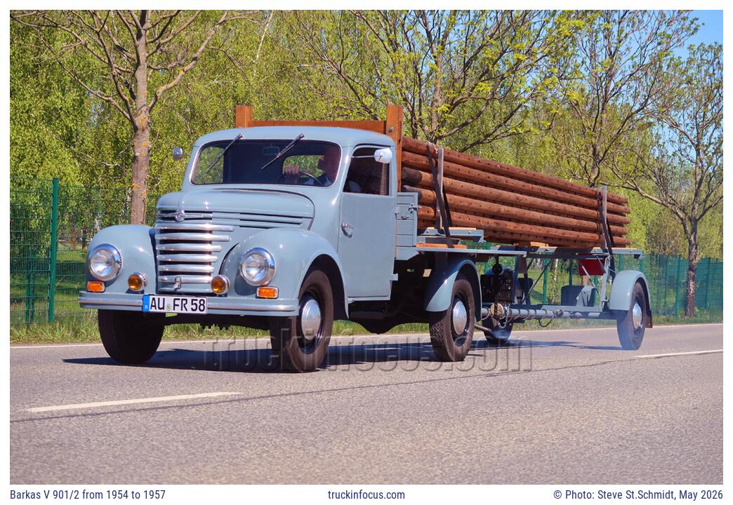 Barkas V 901/2 from 1954 to 1957 Photo May 2026
