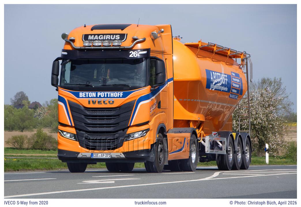 IVECO S-Way from 2020 Photo April 2026