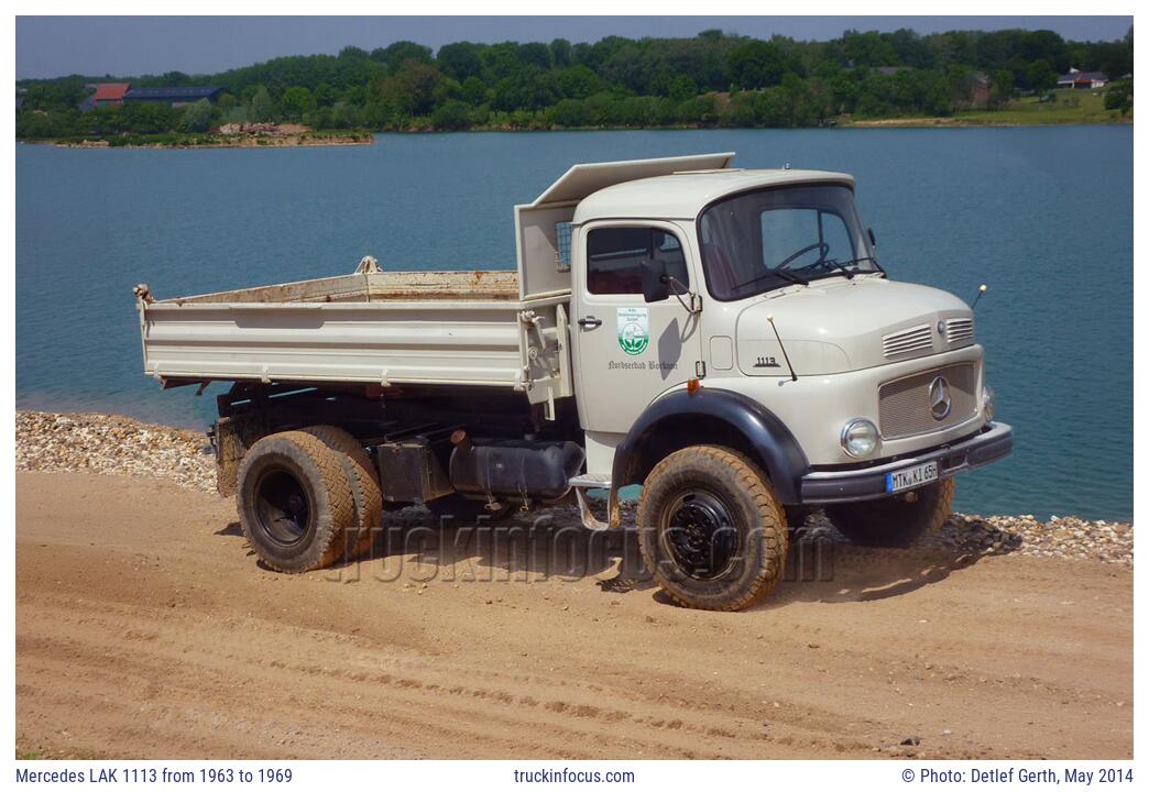 Mercedes LAK 1113 from 1963 to 1969 Photo May 2014