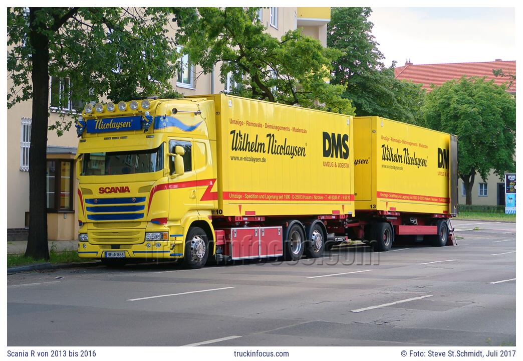 Scania R von 2013 bis 2016 Foto Juli 2017