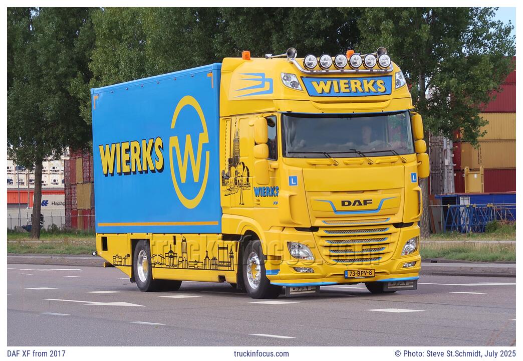 DAF XF from 2017 Photo July 2025