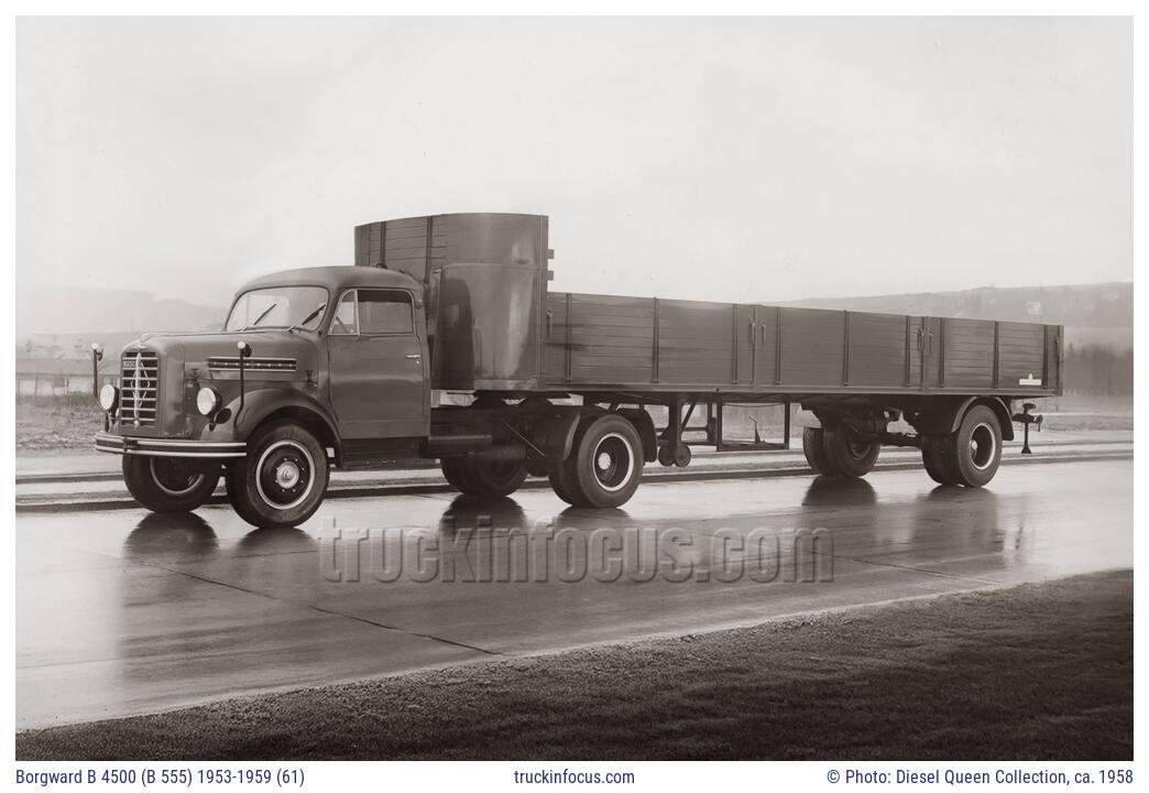 Borgward B 4500 (B 555) 1953-1959 (61) Photo ca. 1958