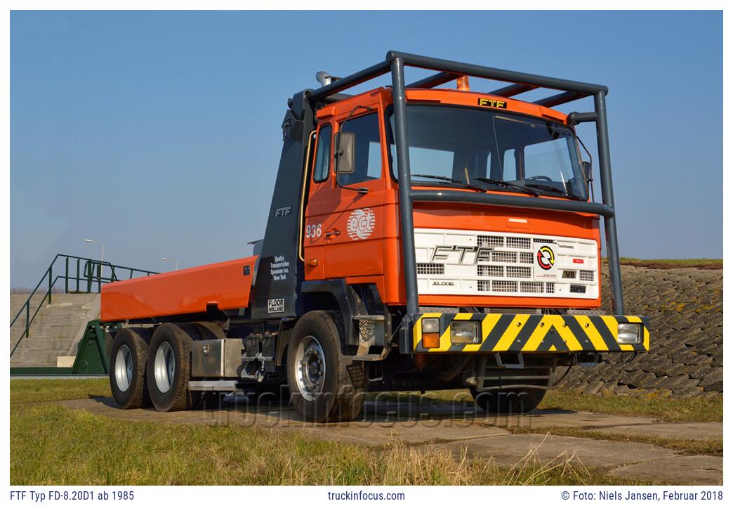 FTF Typ FD-8.20D1 ab 1985 Foto Februar 2018