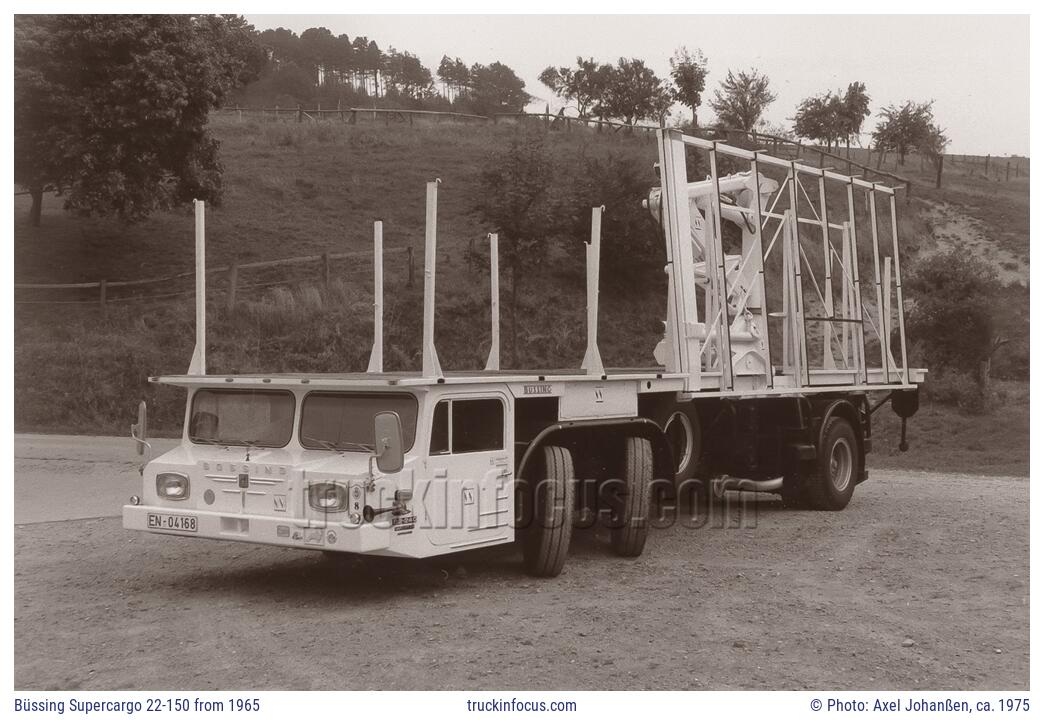 Büssing Supercargo 22-150 from 1965 Photo ca. 1975