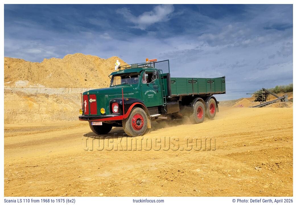 Scania LS 110 from 1968 to 1975 (6x2) Photo April 2026