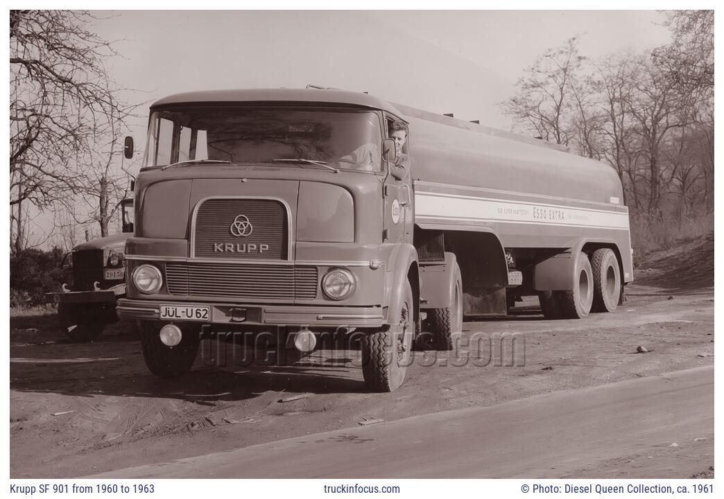 Krupp SF 901 from 1960 to 1963 Photo ca. 1961