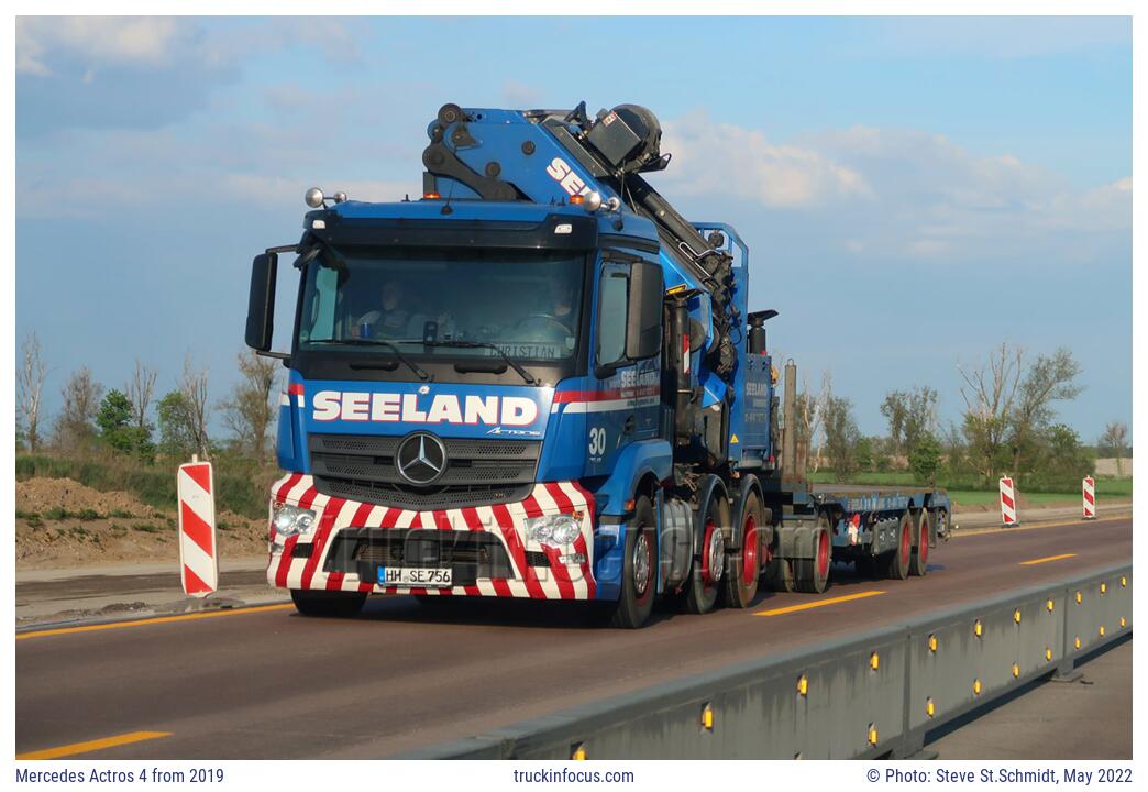 Mercedes Actros 4 from 2019 Photo May 2022