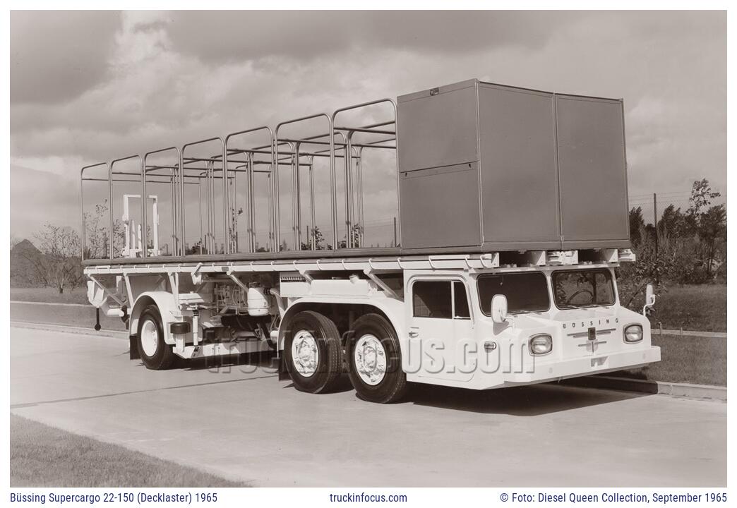 Büssing Supercargo 22-150 (Decklaster) 1965 Foto September 1965