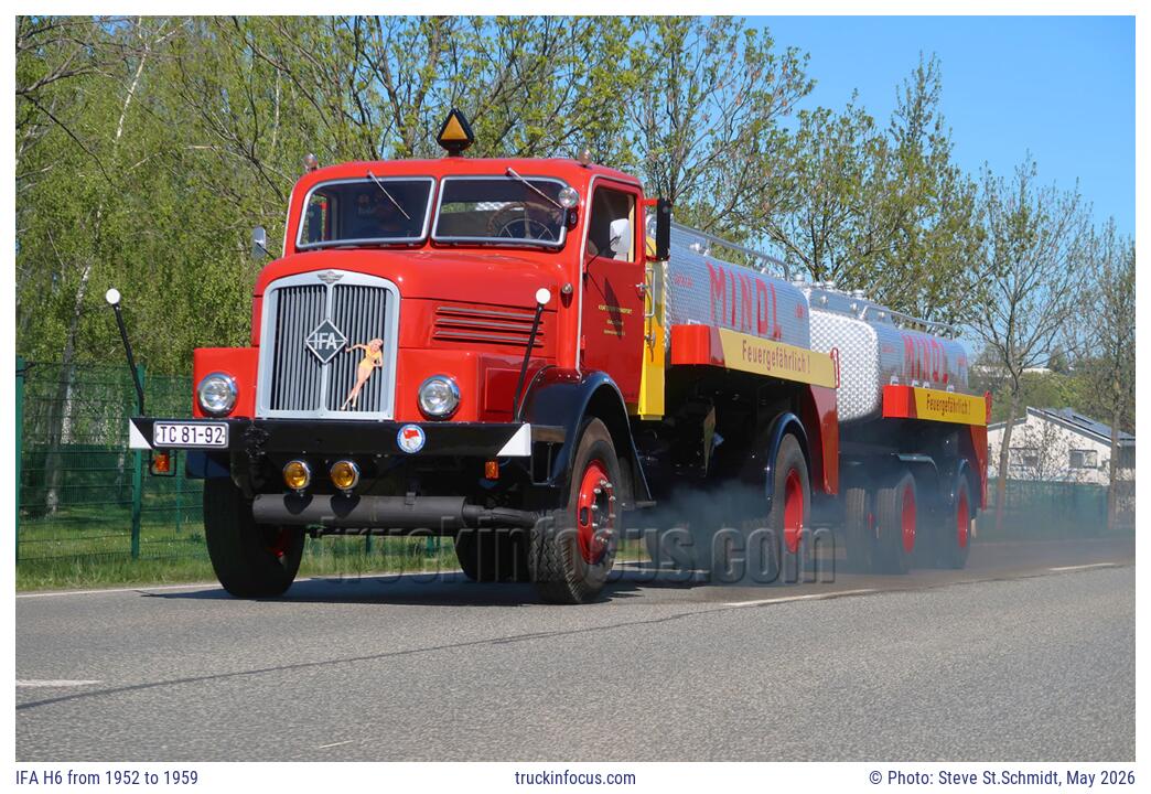 IFA H6 from 1952 to 1959 Photo May 2026
