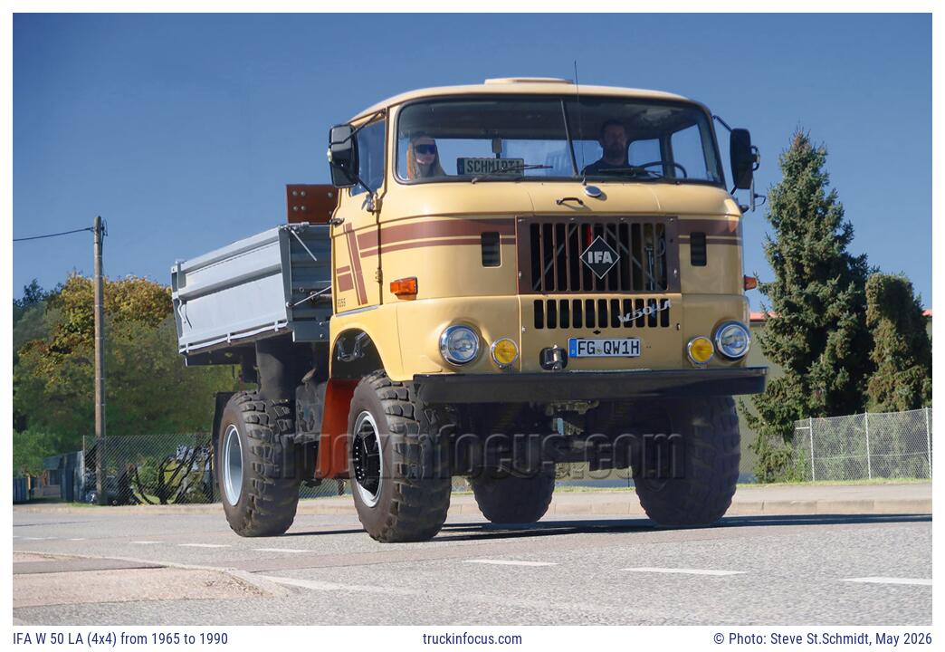 IFA W 50 LA (4x4) from 1965 to 1990 Photo May 2026