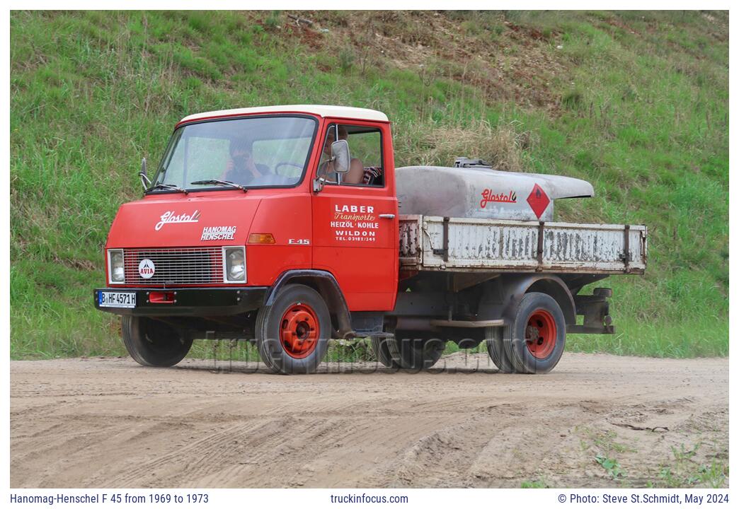 Hanomag-Henschel F 45 from 1969 to 1973 Photo May 2024