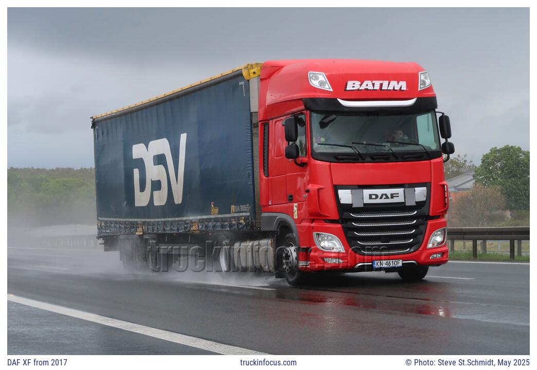 DAF XF from 2017 Photo May 2025
