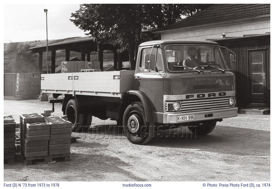 Ford (D) N '73 from 1973 to 1978 Photo ca. 1974
