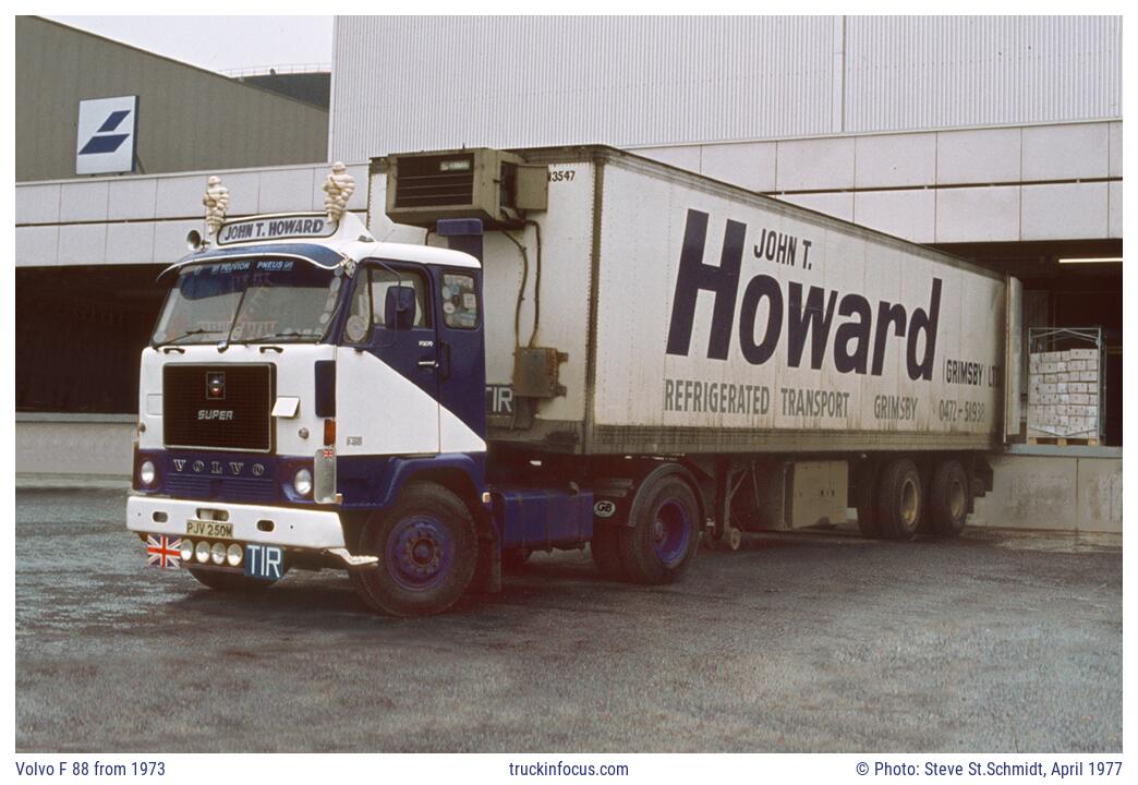 Volvo F 88 from 1973 Photo April 1977