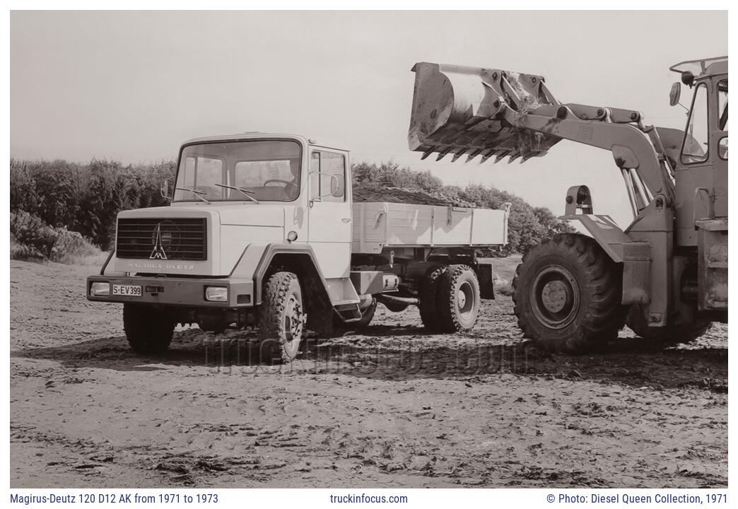 Magirus-Deutz 120 D12 AK from 1971 to 1973 Photo 1971
