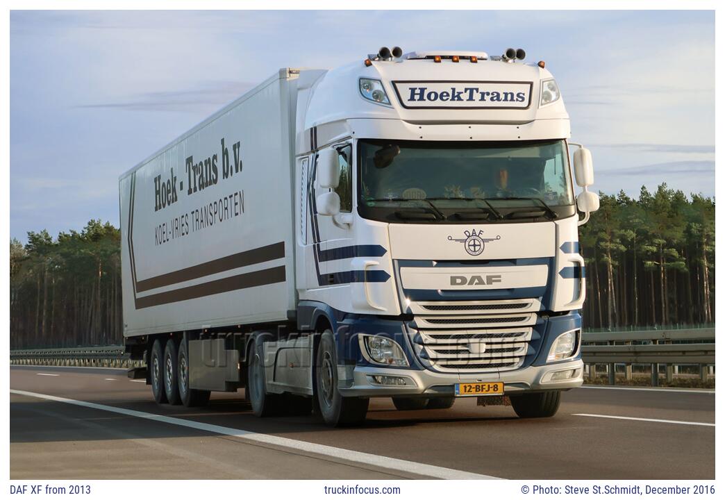 DAF XF from 2013 Photo December 2016
