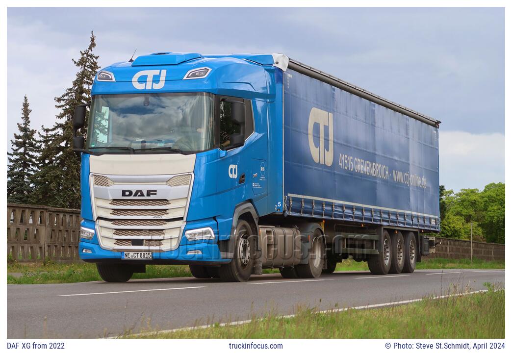 DAF XG from 2022 Photo April 2024